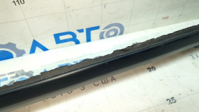 Right front pillar molding for Nissan Rogue 21-24, scratches, torn seal