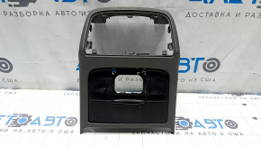 Cigarette lighter for the center console of the Audi A4 B8 08-16, rear, with a black trim