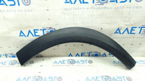 Rear left fender arch trim for Nissan Rogue 21-24 US built, structure, scratches, crack in fastener, broken fasteners