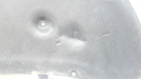 Nissan Rogue 21-24 hood insulation is torn and dented.