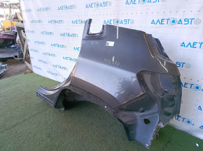 Quarter wing rear left Jeep Compass 17-21 on the body, graphite, bumps