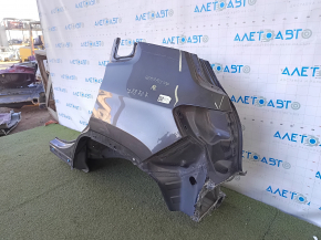 Quarter wing rear left Jeep Compass 17-21 on the body, graphite, bumps, dented