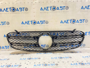 Mercedes GLC 300/350e 16-19 radiator grille assembly with chrome molding