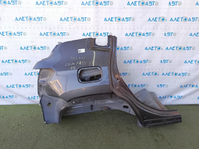 Quarter wing rear right Jeep Compass 17-21 on the body, graphite