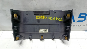 Tesla Model Y 20-25 black rear upper center console trim, scratches