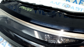 Left turn signal DRL Nissan Rogue 21-24 halogen + LED us-built, sand