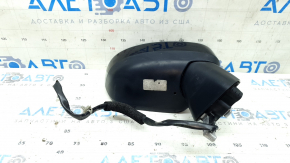 Right side mirror assembly Nissan Rogue 21-23 BSM, S US built, 6 pins black + structure,