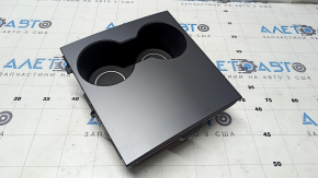 Tesla Model 3 18 center console cup holders - gray, backlit, minor scratches