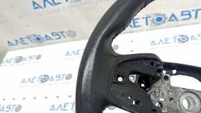 Honda CRV 21 hybrid steering wheel, bare, leather, black, heated, with rear pad, scratches