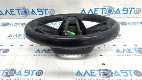 Honda CRV 21 hybrid steering wheel, bare, leather, black, heated, with rear pad, scratches