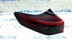Nissan Rogue 2021-21 halogen + LED exterior headlight, left, scratches
