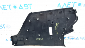 Right center console trim for Nissan Rogue 21-24, black, scratches