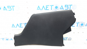 Left center console trim for Nissan Rogue 21-24, black, scratches, crack in mount