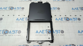Tesla Model 3 center console storage compartment cover 21-gray, chipped
