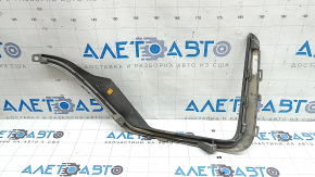 Right front bumper molding for Honda CRV 20-22, gray structure with chrome, sand