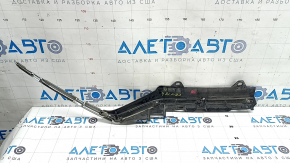 Left Honda CRV 20-22 grille molding with overlay, sand