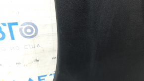 Lower left center pillar trim for Nissan Rogue 21-24, black, SV, SL, US built, with plug, scratches, scuffed