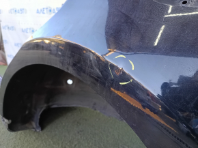 Quarter wing rear left Toyota Camry v70 18-24 without BSM, on the body, black, dent