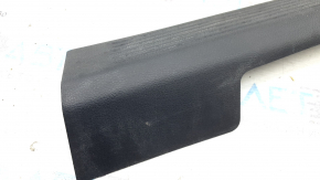 Front left door sill plate for Nissan Rogue 21-24, black, US built, for cleaning