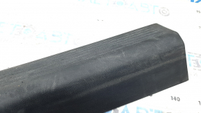 Front left door sill plate for Nissan Rogue 21-24, black, US built, for cleaning