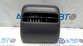 Tesla Model Y 20-25 center console air vent, black with graphite, scratches