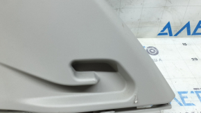 Right rear pillar trim for Nissan Rogue 21-24, gray, US built, needs cleaning, scratches