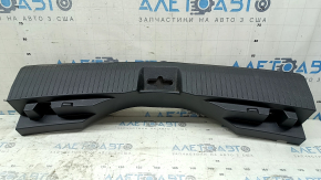 Nissan Rogue 21-24 trunk opening trim, black, US built, scratches, broken mount