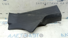Nissan Rogue 21-24 black rear left door sill plate, US built, scuffed, scratches
