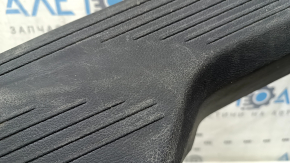 Nissan Rogue 21-24 black rear left door sill plate, US built, scuffed, scratches