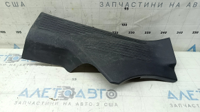 Nissan Rogue 21-24 black rear right door sill plate, US built, scuffed, scratches