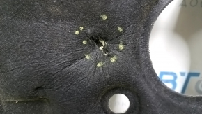 Tesla Model X 16-21 engine shield sound insulation is torn and crushed