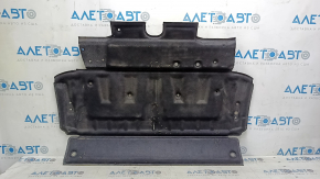 Tesla Model S 12-15 rear engine soundproofing, type 1, tears