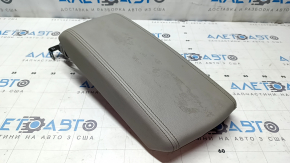 Armrest Hyundai Sonata 15-17 leather, gray, tear