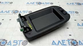 Nissan Leaf 13-17 armrest, black cloth, dry-cleanable