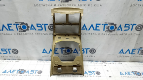 Mercedes W164 ML rear center console trim, beige, broken fasteners