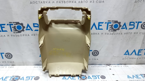 Rear center console trim for Toyota Highlander 14-19, beige, scratches