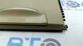 Upper small center console trim for Toyota Highlander 14-19 beige, scratches on the handle