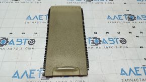 Toyota Highlander 14-19 beige center console trim, large upper, scratches on the handle