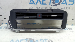 Nissan Rogue 21-24 Central Dashboard Air Deflector with Hazard Light Button, Type 2