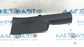 Inner rear left door sill trim for Kia Sorento 21-25 HEV, PHEV, black, scratches