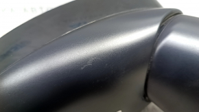 Right side mirror assembly for Nissan Ariya 23-25, 9 pins, black, heated, BSM, scratches