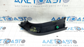 Left tailgate trim for Kia Sorento 21-24 HEV, PHEV, black, broken fastener
