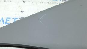 Left rear pillar trim for Toyota Camry v55 15-17 USA, gray, scratches, defective guides