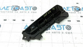 Right front bumper lower grille bracket for Kia Sorento 21-24 HEV, PHEV, gloss black