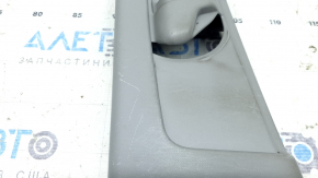 Left center pillar trim, upper belt, Toyota Camry v55 15-17 USA, gray, scratched