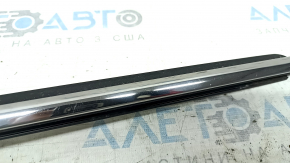 Molding door-glass center rear right chrome Toyota Camry v55 15-17 usa bumps, scratches