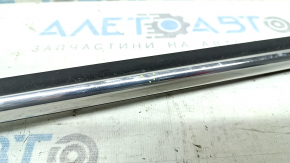 Molding door-glass center front right chrome Toyota Camry v55 15-17 usa bump, scratches