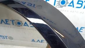 Front right fender arch trim for Nissan Ariya 23-25, gloss black, scratches