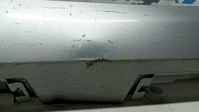 Left threshold Toyota Camry v55 15-17 USA silver, dents, scratches, chips, broken fastener