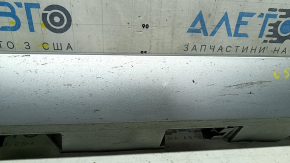 Left threshold Toyota Camry v55 15-17 USA silver, dents, scratches, chips, broken fastener